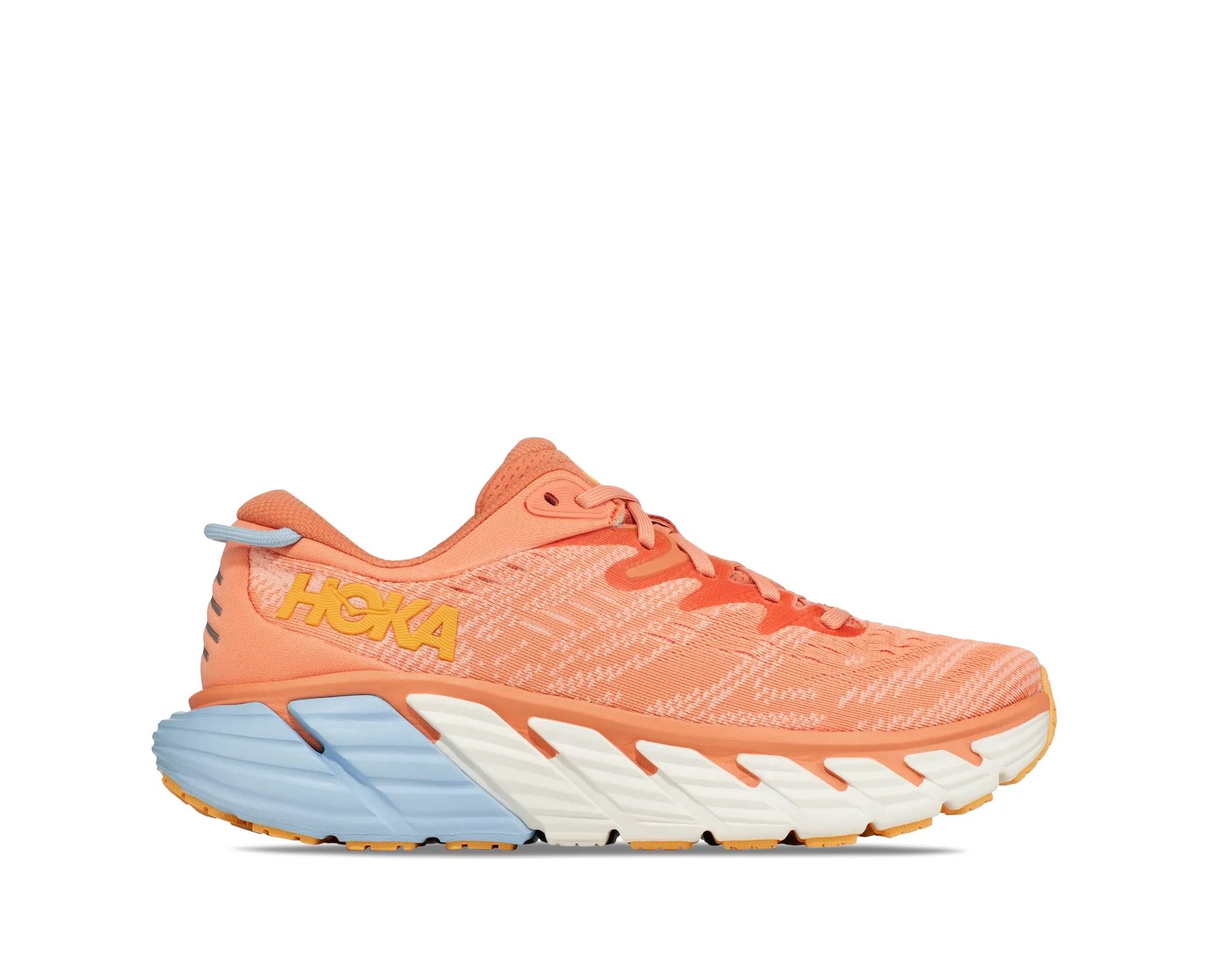 کفش رانینگ هوکا Hoka Running Shoes Gaviota 4 مرجانی یخی سفید